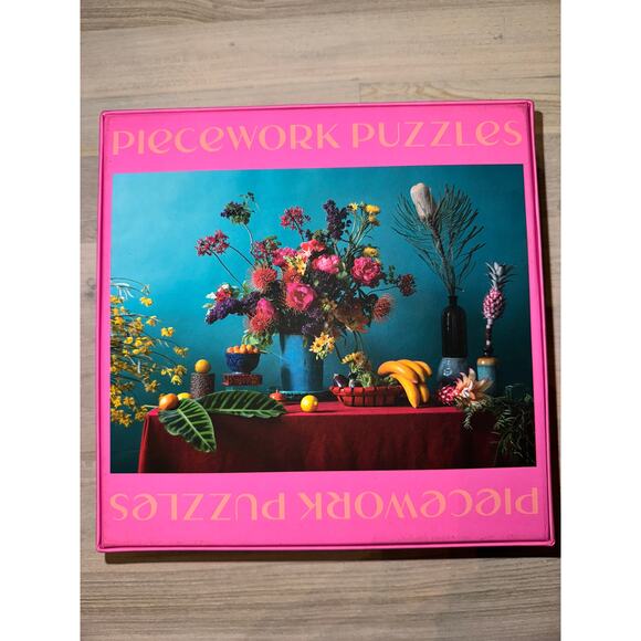 Piecework Puzzle Multi Tutti-Frutti 500 Piece Floral Doan Ly Mother's Day NEW - Picture 1 of 3